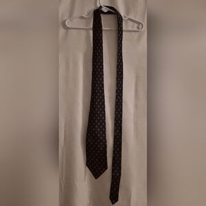 Elegant Navy Patterned Tie